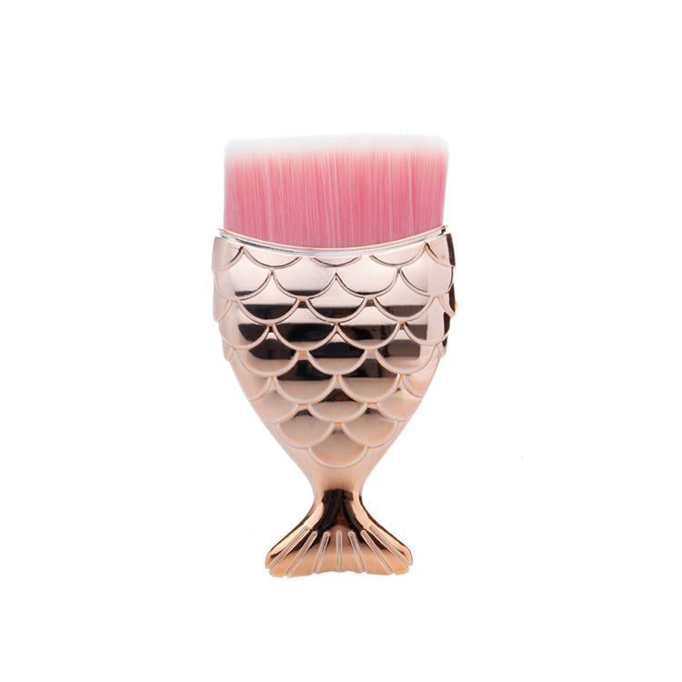 Fishtail makeup brush single Pi-Mart