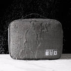 Data cable storage bag, large-capacity grid charger storage bag, mobile hard disk, earphone bag, travel portable waterproof digital bag. - SJB-DIAMOND ELITES