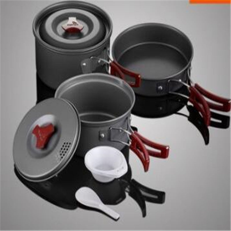 Picnic cookware set camping pot set camping pot Pi-Mart