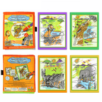 Modern Coloring Magic Water Drawing Book With Pen For Kids and Baby Educational Toy Animals Painting Writing Doodle Cloth Book Kids Drawing Board - SJB-DIAMOND ELITES