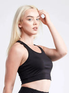 Racerback Training Crop Tank – Lightweight & Breathable for Workouts - SJB-DIAMOND ELITES