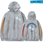 Men's And Women's Hooded Sweatshirt With Dice Print Pi-Mart
