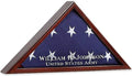 Flag Connections American Flag Display Case for Funeral Burial Flag Shadow Box The Military Gift Store