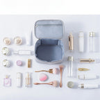 Waterproof cosmetic bag, large capacity foldable portable travel bag, women's cosmetic storage bag, toilet bag, makeup bag organizer, - SJB-DIAMOND ELITES