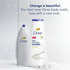 Dove Deep Moisture Liquid Body Wash Nourishes the Driest Skin, 11 oz
