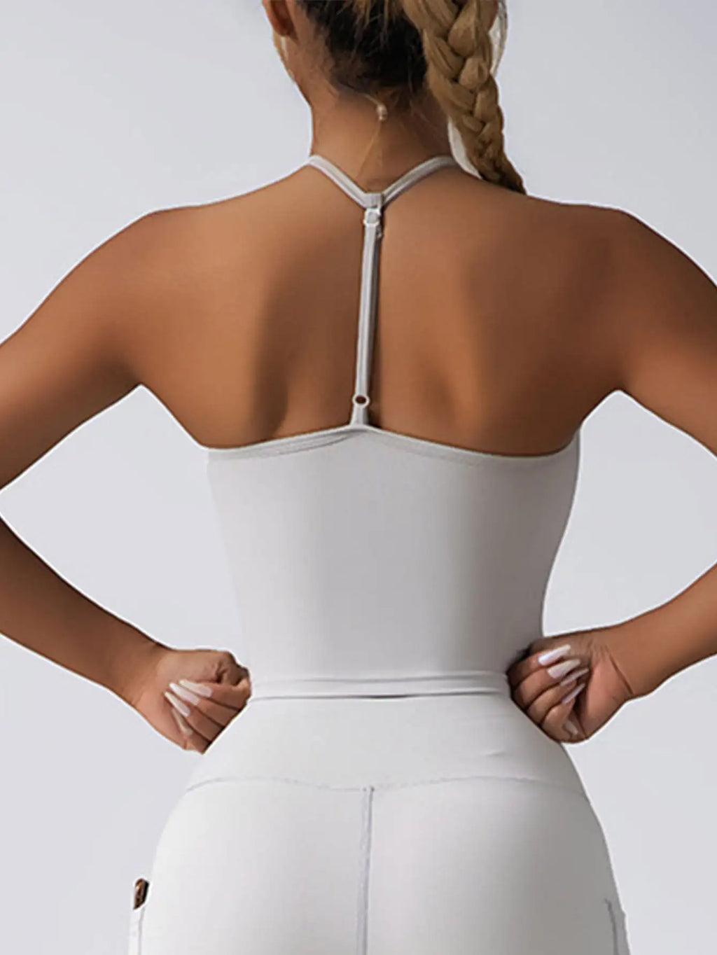 Crop Top With Built In Pads Sports Bras For Women - SJB-DIAMOND ELITES