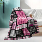 1pc Plush Throw Blanket - Ultra Soft, Warm, and Cozy for Couch, Bed, Sofa, Car, Office, Camping, and Traveling - Perfect Gift for All Seasons and Occasions Lootquake LLC