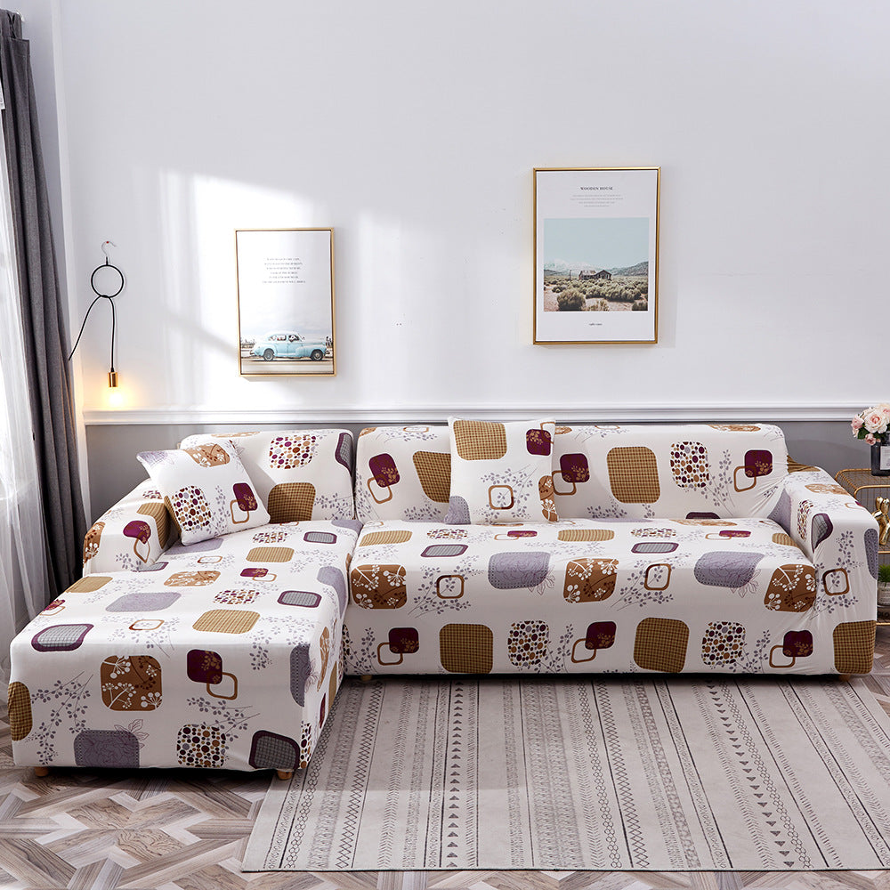 Printed sofa cushion sofa cover sofa cover Pi-Mart