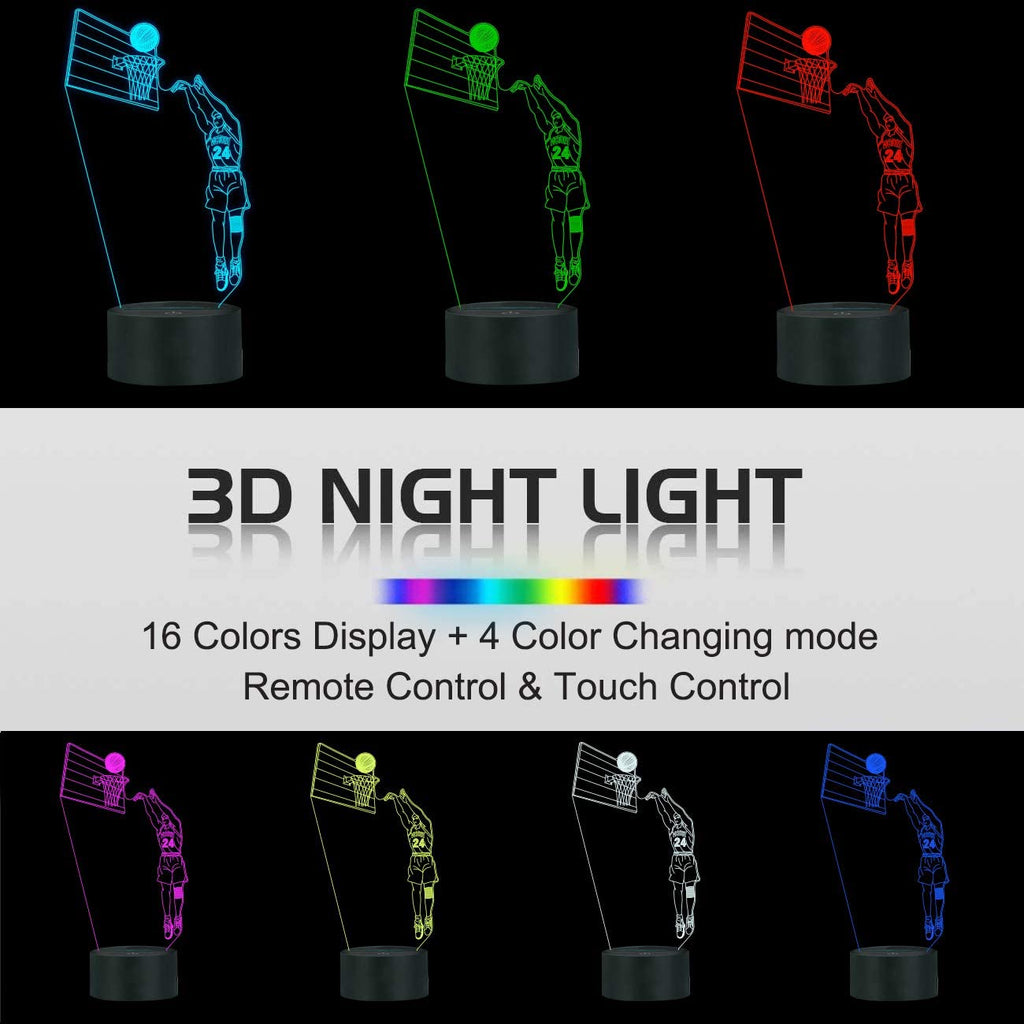 Basketball 3D Lamp - SJB-DIAMOND ELITES