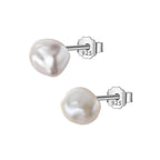 Baroque Pearl Stud Earrings Pi-Mart
