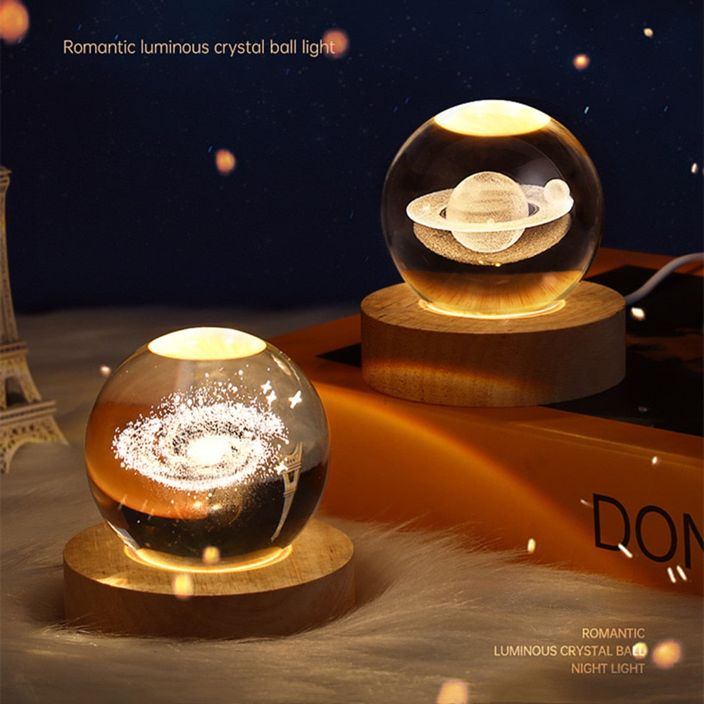 3D Laser Engraved Balls Lamp - SJB-DIAMOND ELITES
