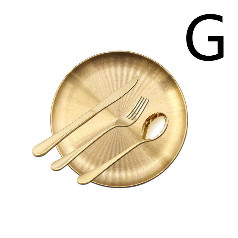 Thickened Stainless Steel Steak Knife And Fork Set Pi-Mart