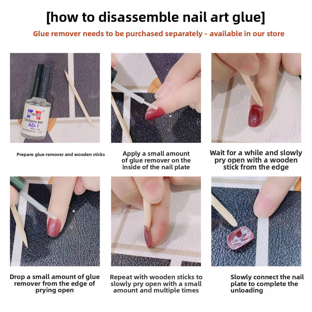 0988- Handmade press on nails fake nails removable
