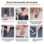1027- Handmade press on nails fake nails removable