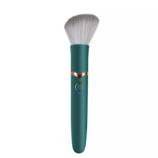 USB Silicone Makeup Brush Plus Bullet Vibrator Pi-Mart