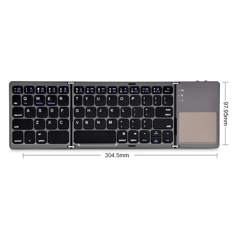 Wireless Folding Keyboard Pi-Mart