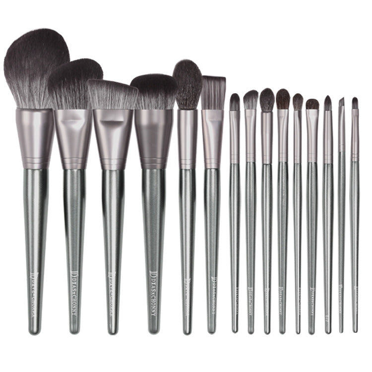 Women's Fashion Animal Hair Makeup Brush Set Pi-Mart