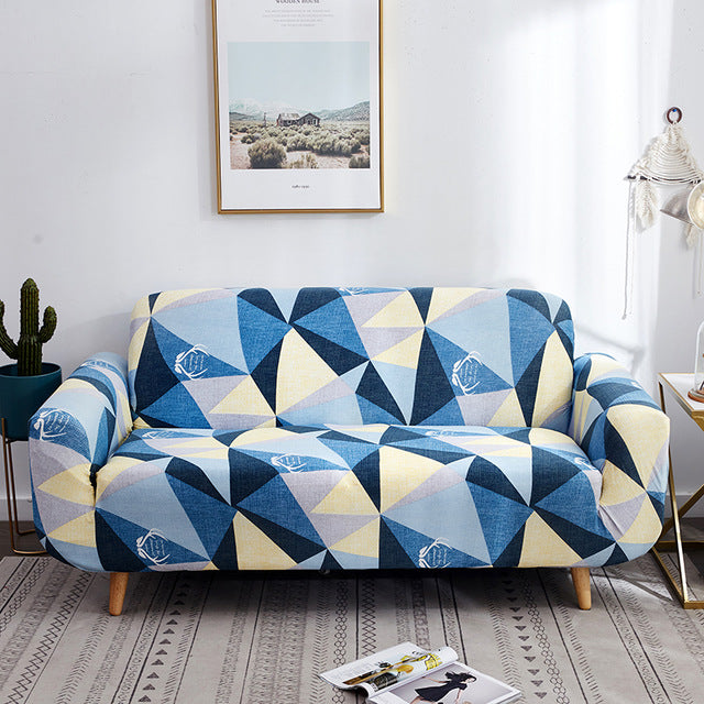 Printed sofa cushion sofa cover sofa cover Pi-Mart