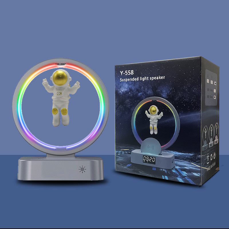 Magnetic Levitation Bluetooth Speaker Astronaut Home RGB Mini Radio TWS Sound Box Outdoor Wireless Subwoofer TF AUX USB Pi-Mart