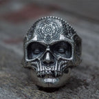 Sugar Skull Ring - SJB-DIAMOND ELITES