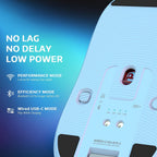 ATTACK SHARK X6 49g SUPERLIGHT Mouse With Magnetic Charging Dock, PixArt PAW3395 Gaming Sensor, BT/2.4G Wireless/Wired Gaming Mouse With Tape, Up To 26000, X3 Upgrade Mice For Win11/Xbox/PS/Mac Lootquake LLC