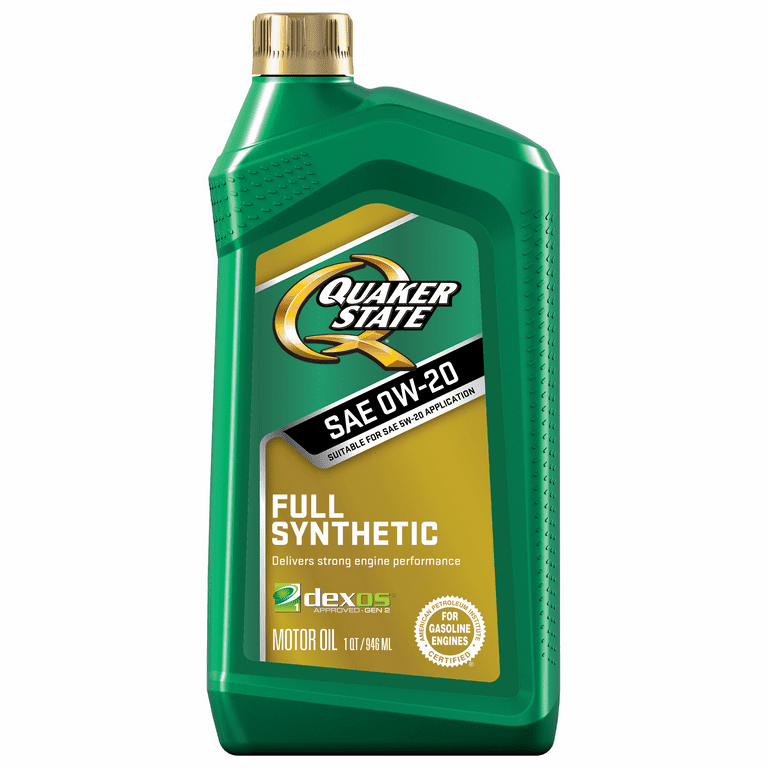 Quaker State Full Synthetic 0W-20 Motor Oil, 1-Quart EasyOptionXY LLC