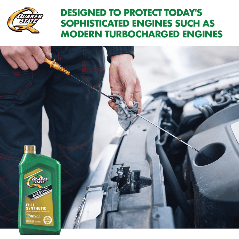 Quaker State Full Synthetic 0W-20 Motor Oil, 1-Quart EasyOptionXY LLC