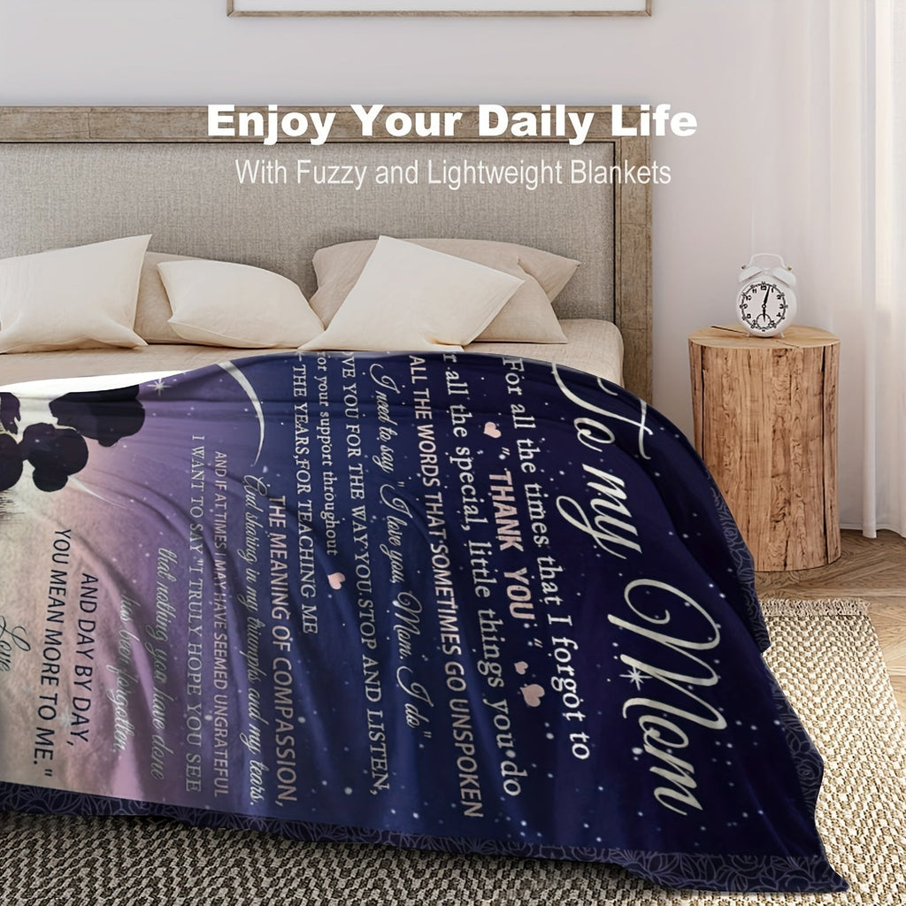 Cozy Blanket Gift - Soft, Funny, and Heartwarming Birthday Present for Mom, Daughter's Thoughtful Mother's Day, Christmas, and Birthday Gift Idea for Mothers Lootquake LLC