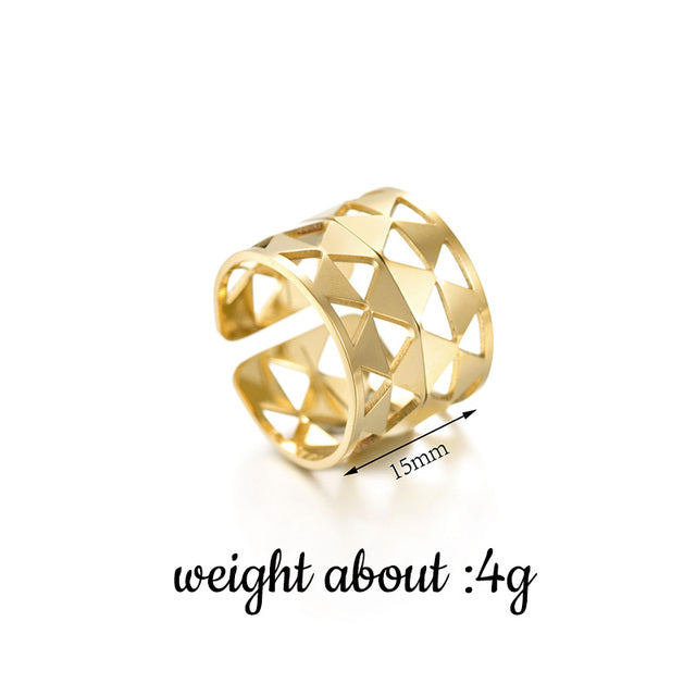 Gold Cocktail Ring - SJB-DIAMOND ELITES