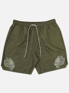 Men's Plus Size Drawstring Waist Shorts