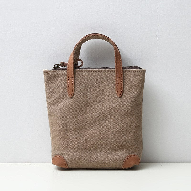 Mini canvas handbag Pi-Mart