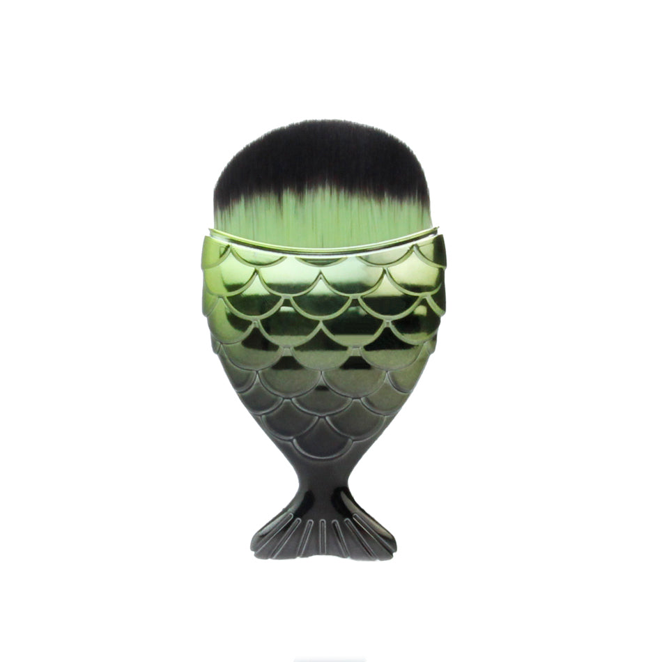Fishtail makeup brush single Pi-Mart