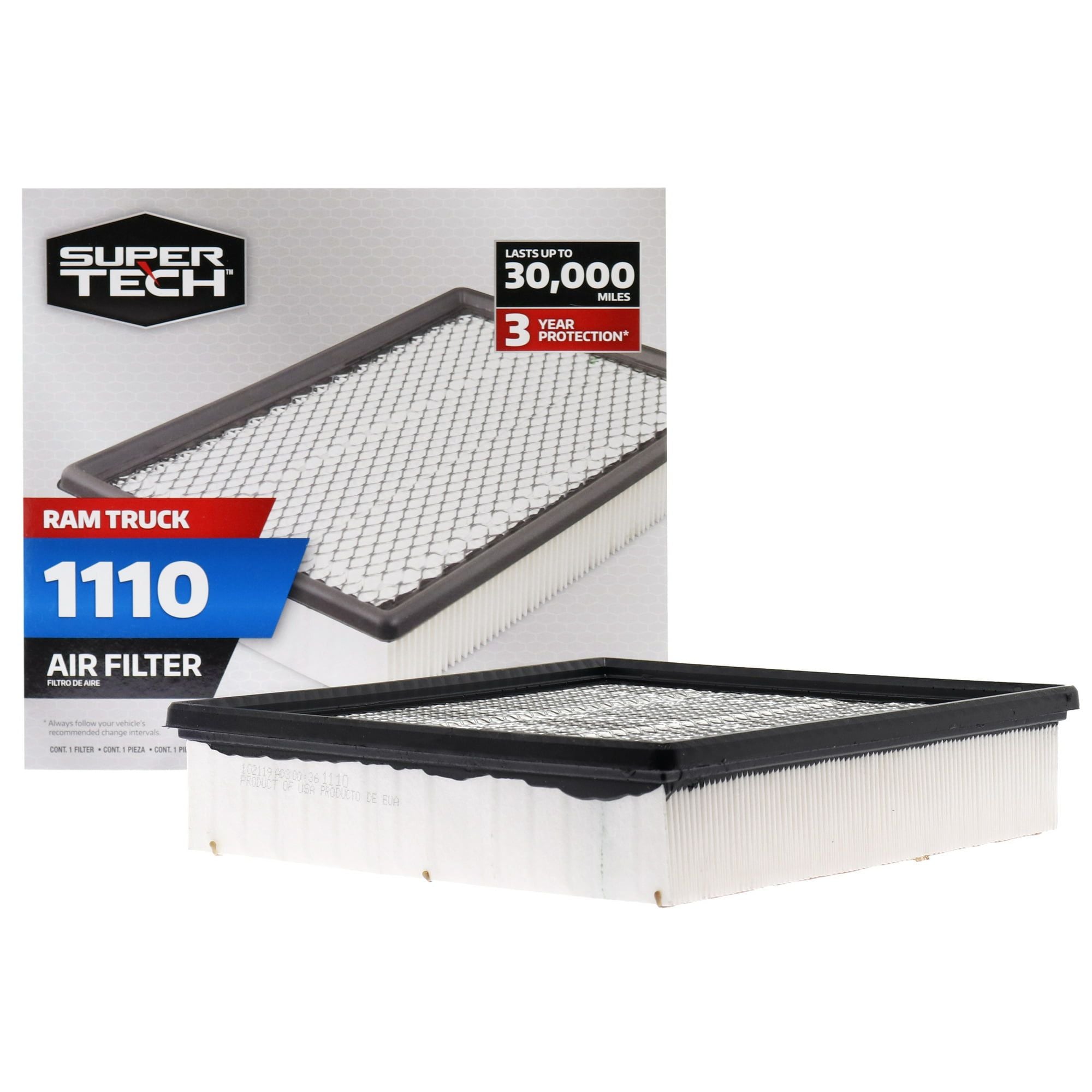 Super Tech 1110 Engine Air Filter, Replacement Filter for Dodge Truck EasyOptionXY LLC