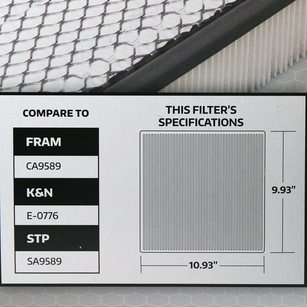 Super Tech 1110 Engine Air Filter, Replacement Filter for Dodge Truck EasyOptionXY LLC