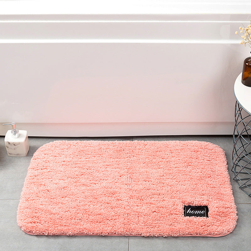 Bathroom absorbent thickened floor mat Pi-Mart