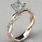 Princess Square Diamond Ring Pi-Mart