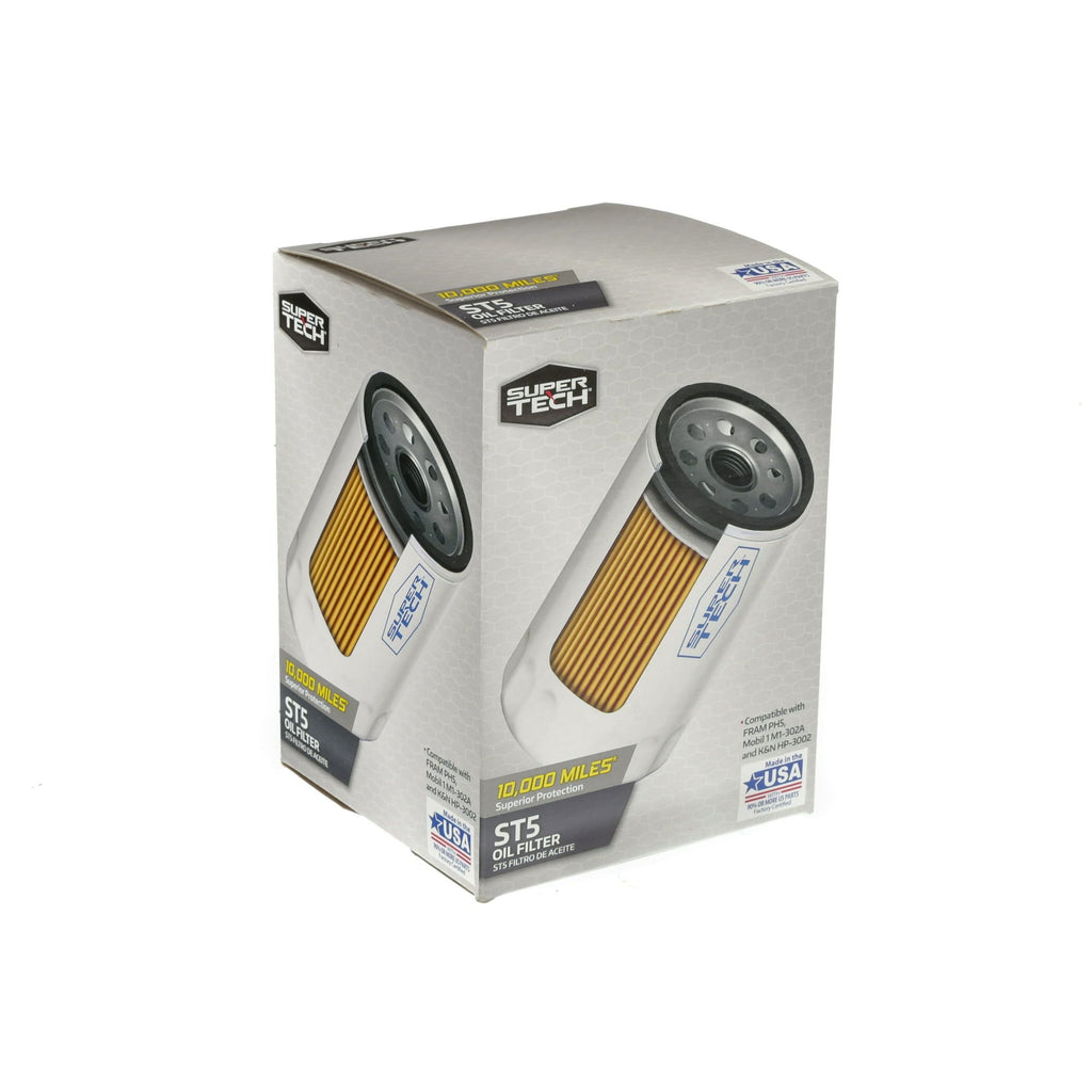 SuperTech ST5, 10K mile 4" Spin-on Oil Filter for Chevrolet and GMC EasyOptionXY LLC