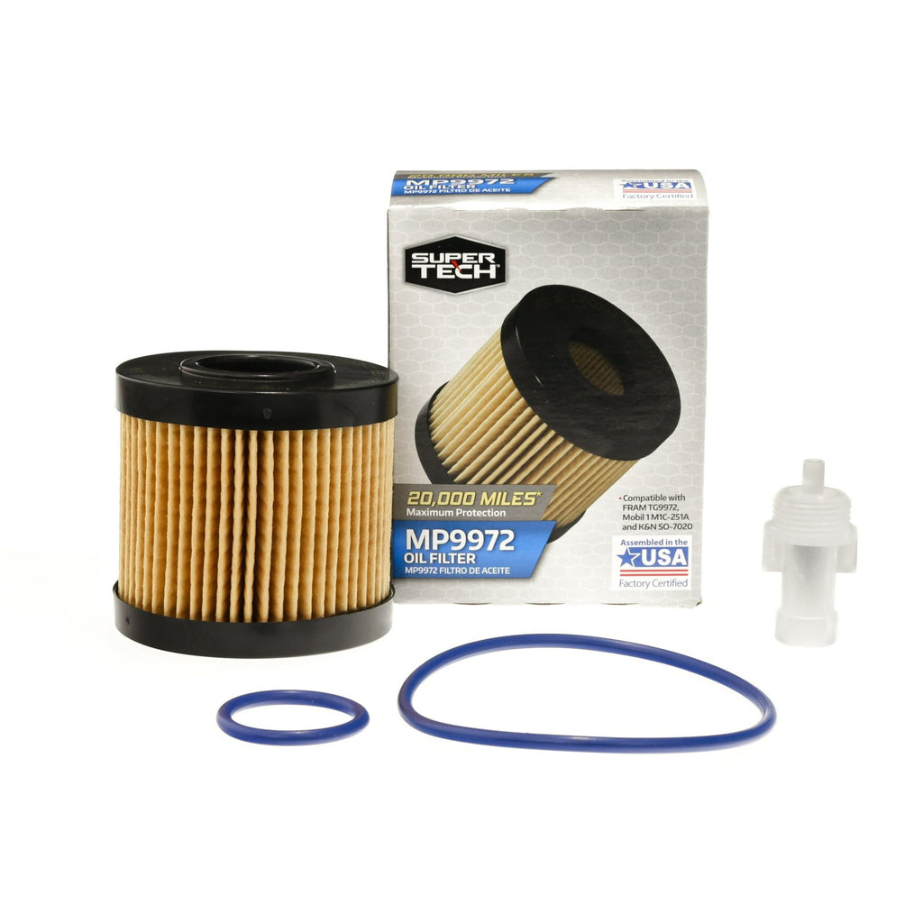SuperTech Maximum Performance 20,000 mile Replacement Synthetic Oil Filter, MP9972, for Toyota and Lexus EasyOptionXY LLC