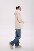 ⇆ Reversible Hooded Wool Blend Jacket - SJB-DIAMOND ELITES
