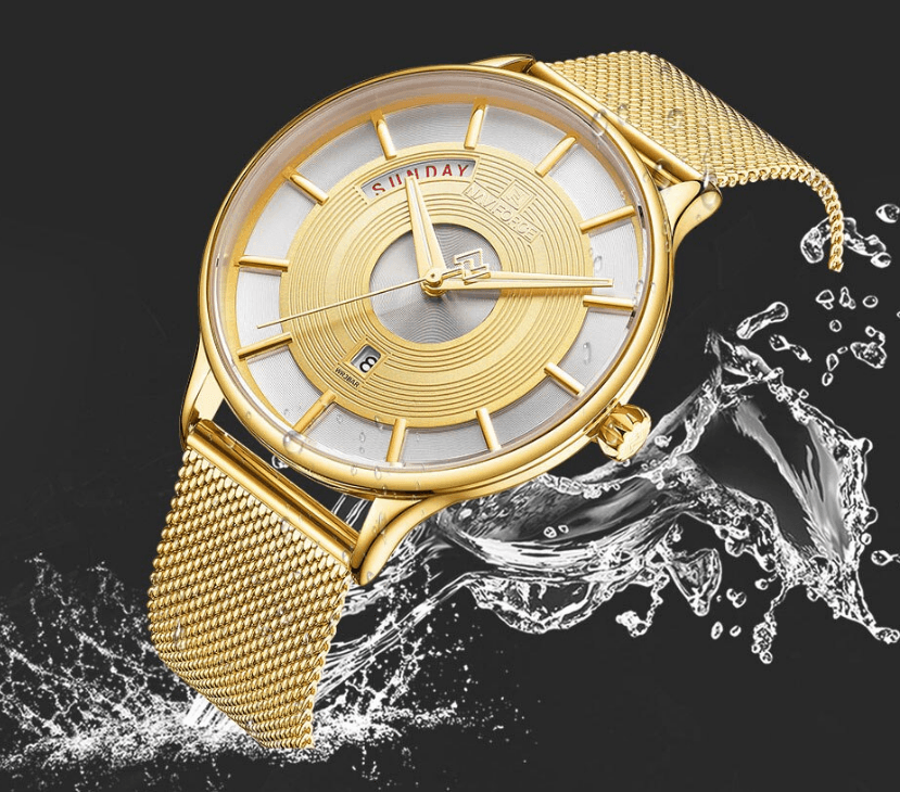 Universal Waterproof Modern Luxury Watch Stainless Steel Hardlex Glass Excellent Design Perfect Gift For Him - SJB-DIAMOND ELITES