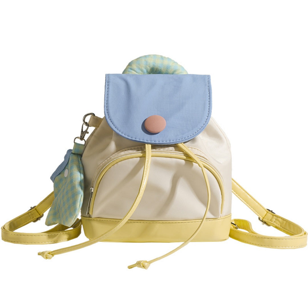 Backpack cute cartoon schoolbag, mini fashion versatile backpack, toddler purse