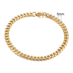 Vnox Men's Chunky Curb Chain Bracelet Pi-Mart