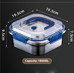 Home Fashion 304 Stainless Steel Crisper Pi-Mart