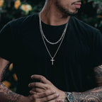 Vnox Mens Cross Necklaces Pi-Mart