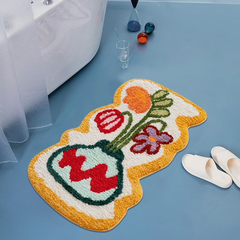 Huahua Bathroom Floor Mat Is Absorbent And Non-slip Pi-Mart