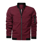 Men Jackets Spring Autumn Casual Coats Bomber Jacket Slim Fashion Male Outwear