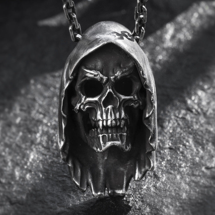 Men's Skull Pendant Does Not Include Necklace Pi-Mart