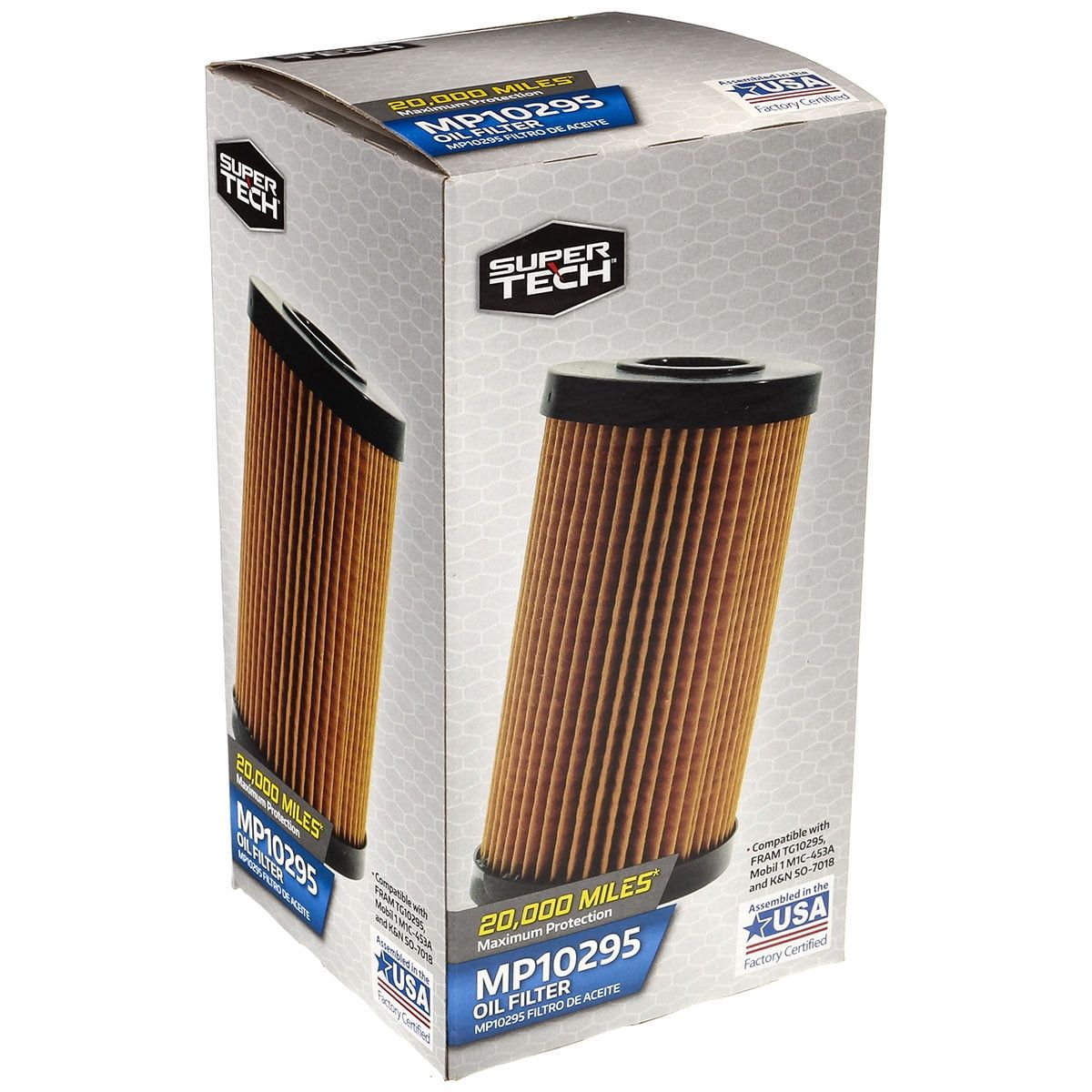 SuperTech Maximum Performance 20,000 mile Replacement Synthetic Oil Filter MP10925 for Toyota and Lexus EasyOptionXY LLC