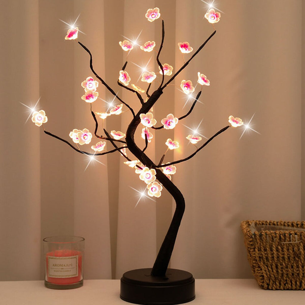 Cherry Tree Bonsai Lamp - SJB-DIAMOND ELITES