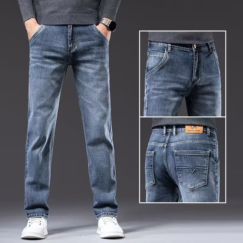 New Loose Straight Stretch Pants For Men Lootquake LLC